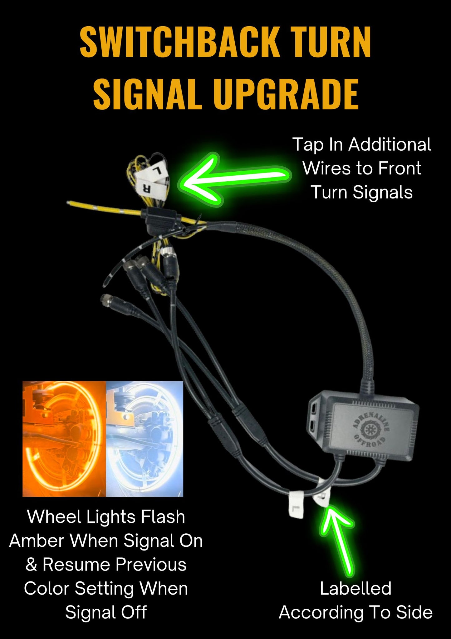 Premium RGB+W Wheel Lights