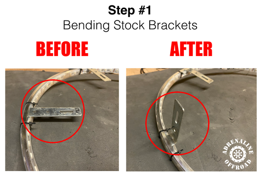 Drum Brake Mounting Kit (Wheel Lights) - Adrenaline Offroad Outfitters