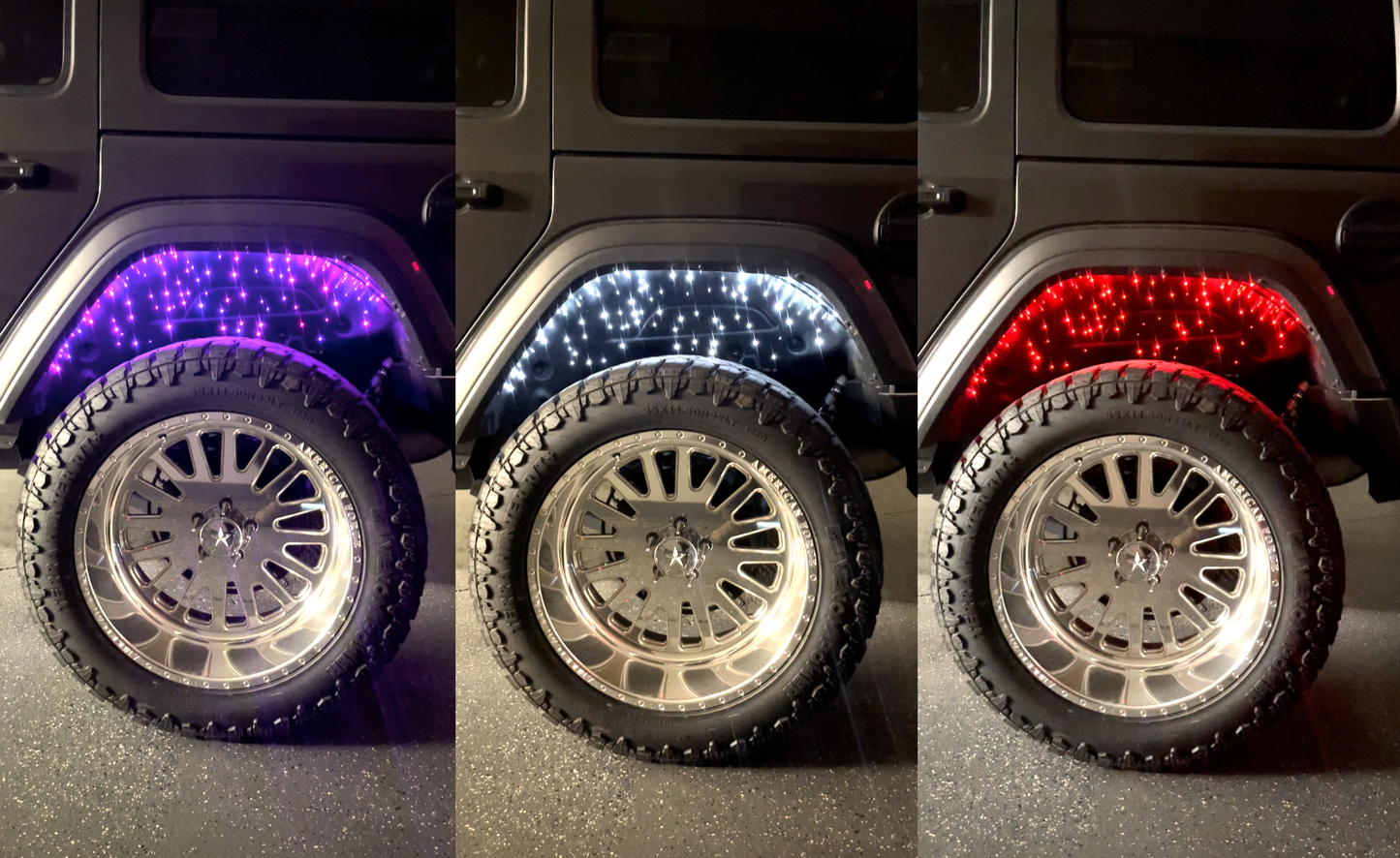 Wheel Well RGBW+T Starlight Kit - Adrenaline Offroad Outfitters