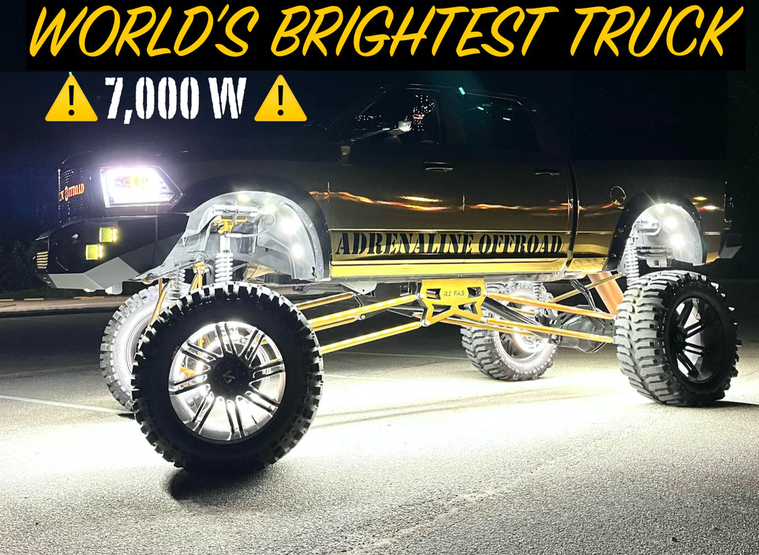 THE WORLDS BRIGHTEST TRUCK! ⚡️ (Breakdown)