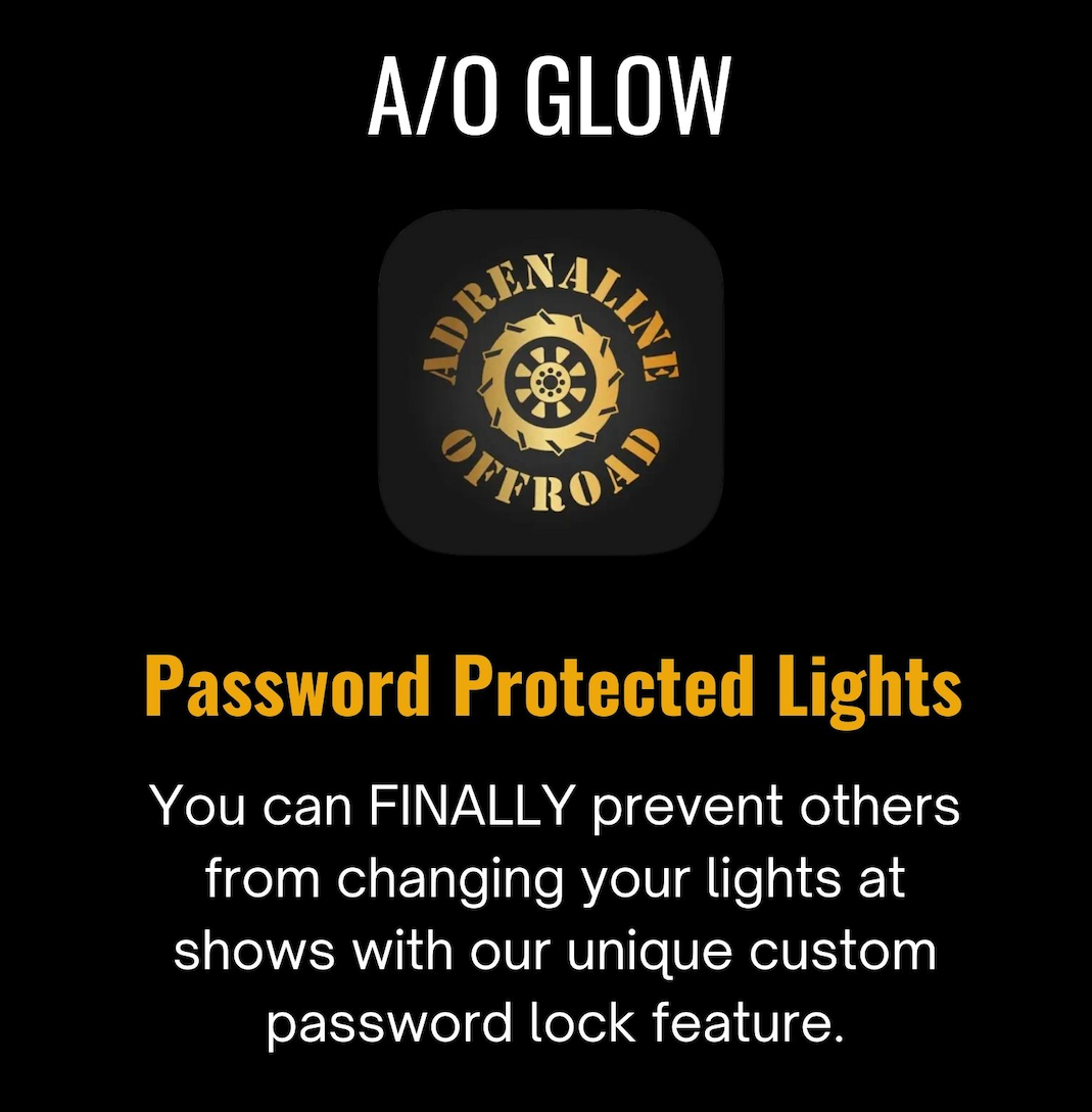 The A/O GLOW Control App