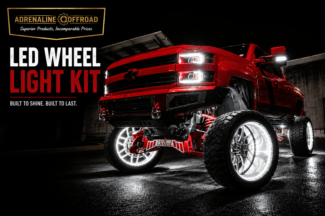 wheel lights on truck