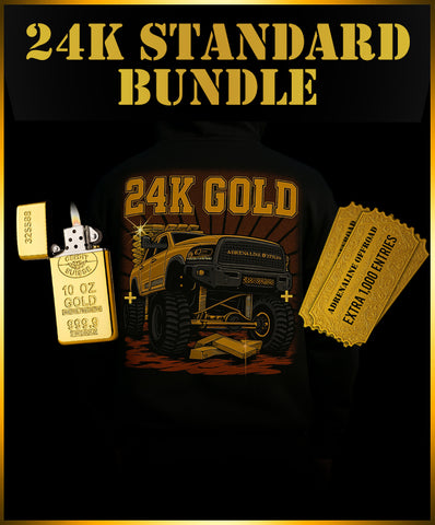 24K HOODIE BUNDLE (Bonus 1,000 Entries)