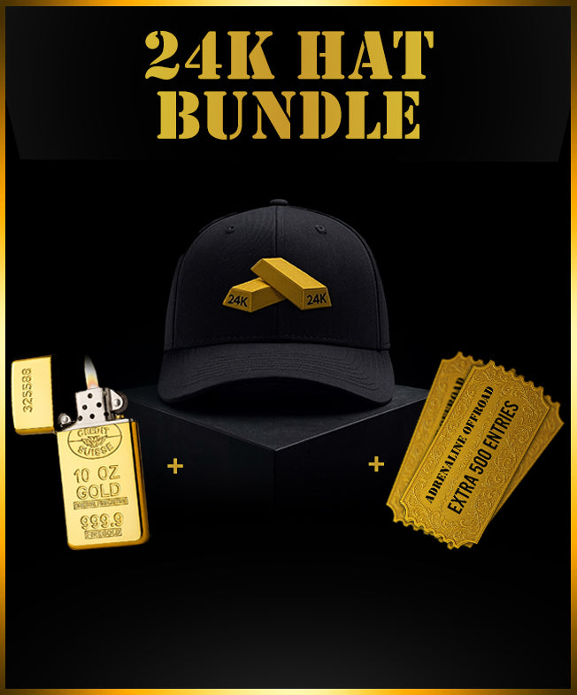 24K HAT BUNDLE (Bonus 500 Entries)