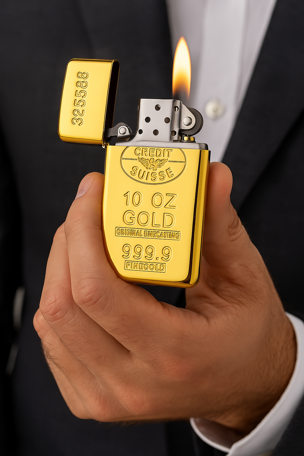 gold lighter