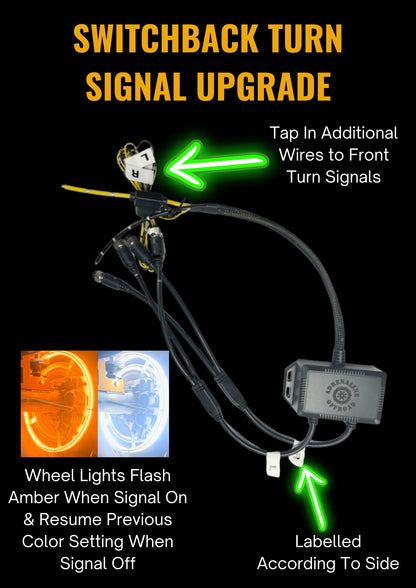 Premium RGB+W Wheel Lights