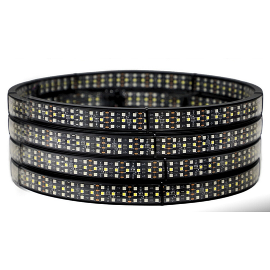 6 Row RGB+W CHASING Wheel Lights