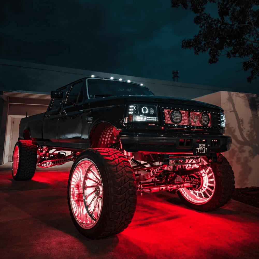 Premium RGB+W Wheel Lights