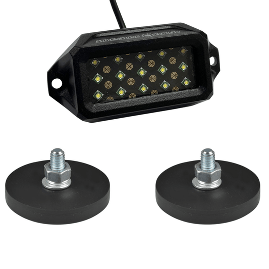 Magnetic Rock Light Mounts (2 Pack)