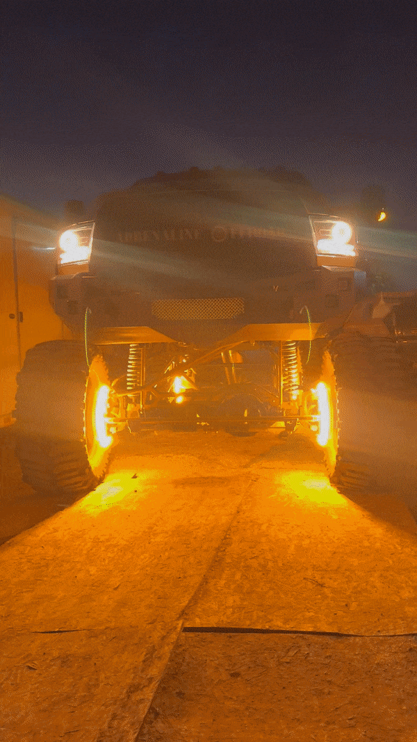 12 Row Switchback Wheel Lights