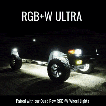 Premium Rock Lights (RGB+W & Pure White)