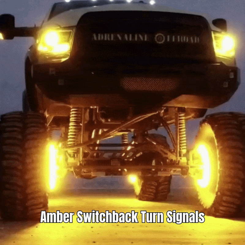 12 Row Switchback Wheel Lights