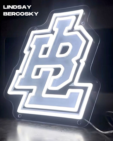 Linsday Bercosky UV Neon Sign