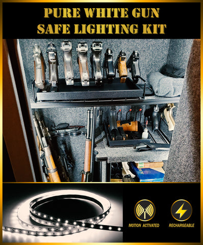 Gun Safe Pure White Lighting Kit - Adrenaline Offroad Outfitters