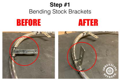 Drum Brake Mounting Kit (Wheel Lights) - Adrenaline Offroad Outfitters