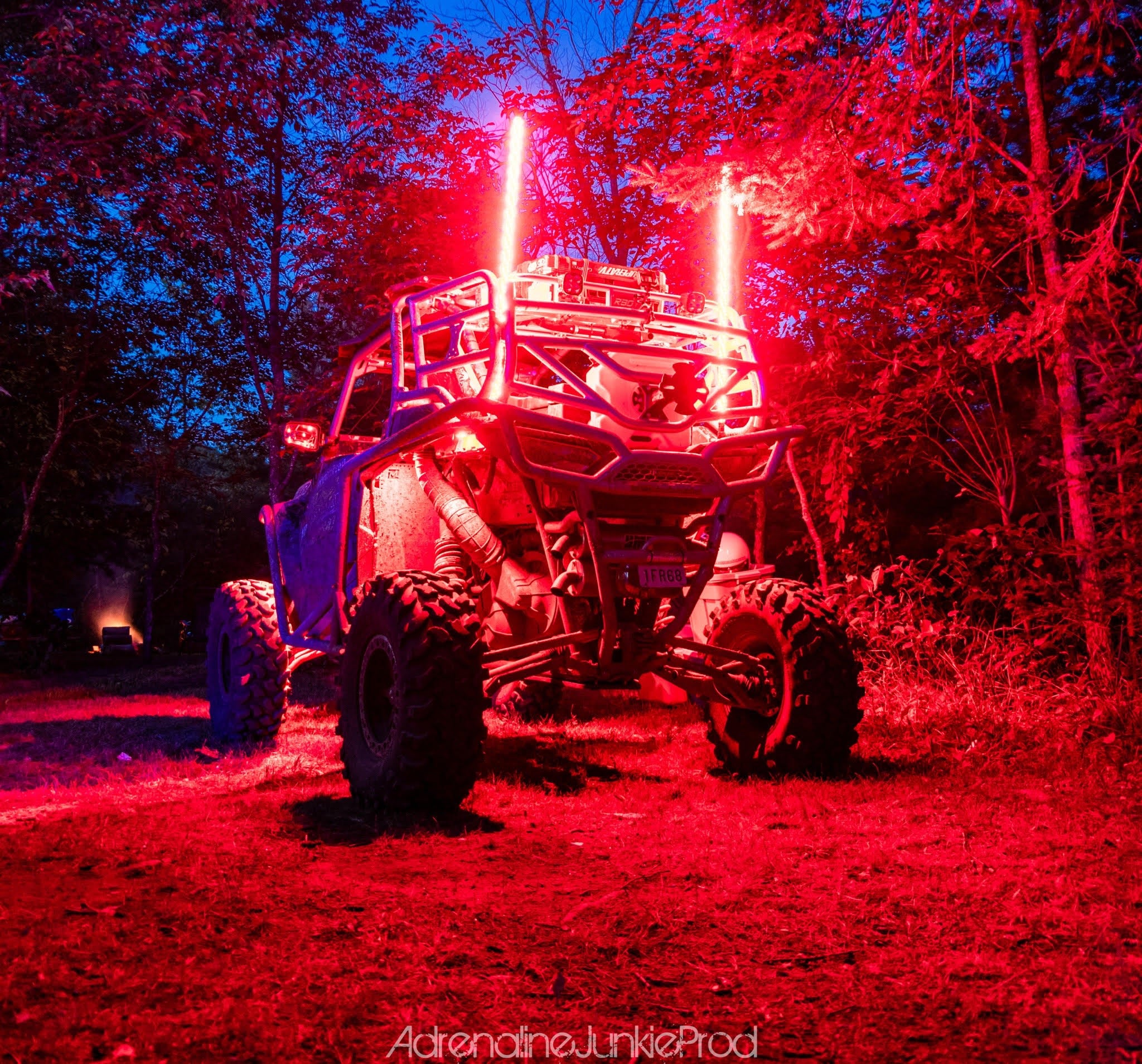 RGB Flow Whip Lights Pair | Adrenaline Offroad Outfitters